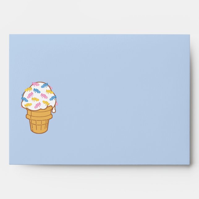 Ant Ice Cream #10 Envelopes (Front)