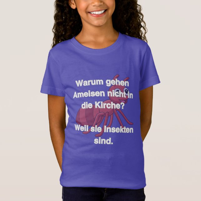 Ant in cult comic design T-Shirt (Front)