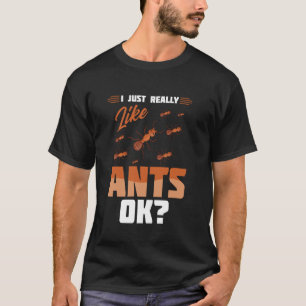 Ant Insect Funny Animals Cute Colony T-Shirt