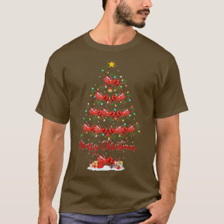 Ant Insects Lover Matching Santa Ants Christmas Tr T-Shirt