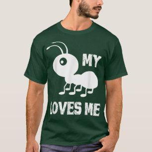 Ant Lovers_My Aunt Loves me Family Gifts for Nephe T-Shirt