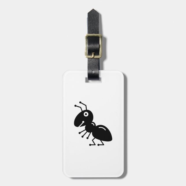 Ant Luggage Tag (Front Vertical)