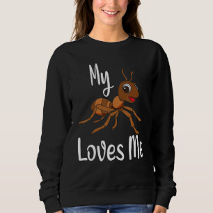 Ant My Aunt Loves me Family for Nephew & Niece Sweatshirt