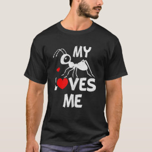 Ant  My Aunt Loves Me Family for Nephew & Niece T-Shirt