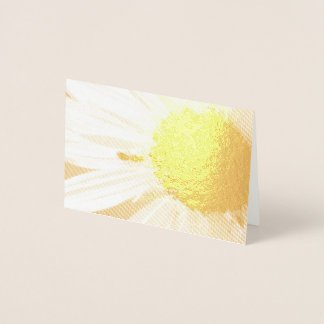 Ant on A Sunflower Foil Card
