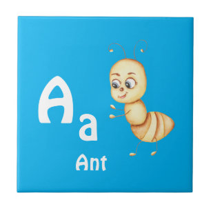 Ant personalise ABC: Letter A - Add Your Name Tile