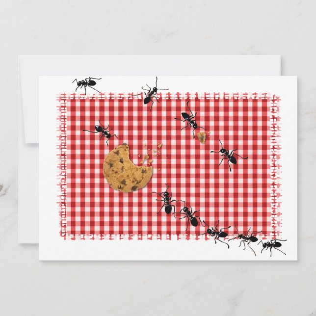 Ant Picnic Invitation (Front)