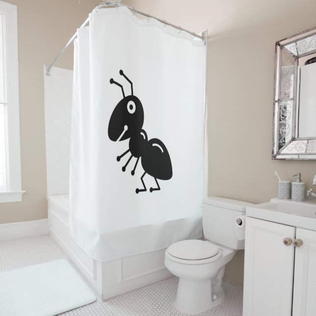 Ant Shower Curtain (In Situ)