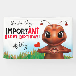 Ant Sign Language Kids Birthday
