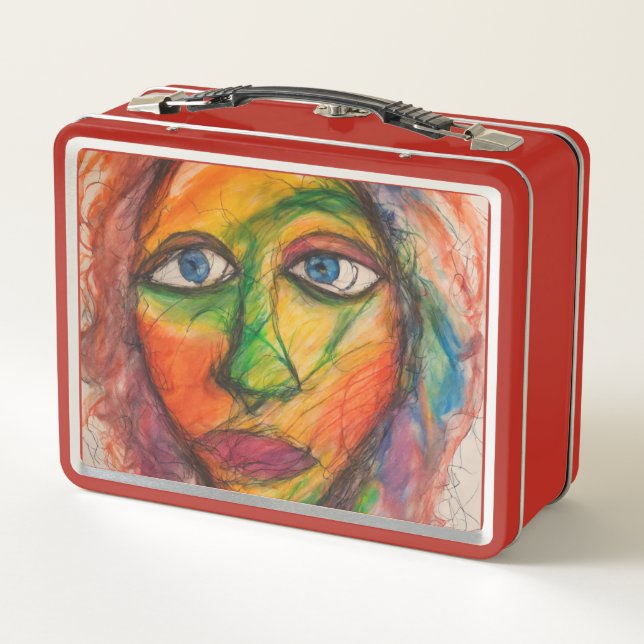 "Ant-tastic Picnic Lunch Boxes" Metal Lunch Box (Back)