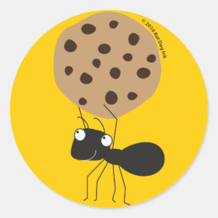 Ant with Cookie Stickers