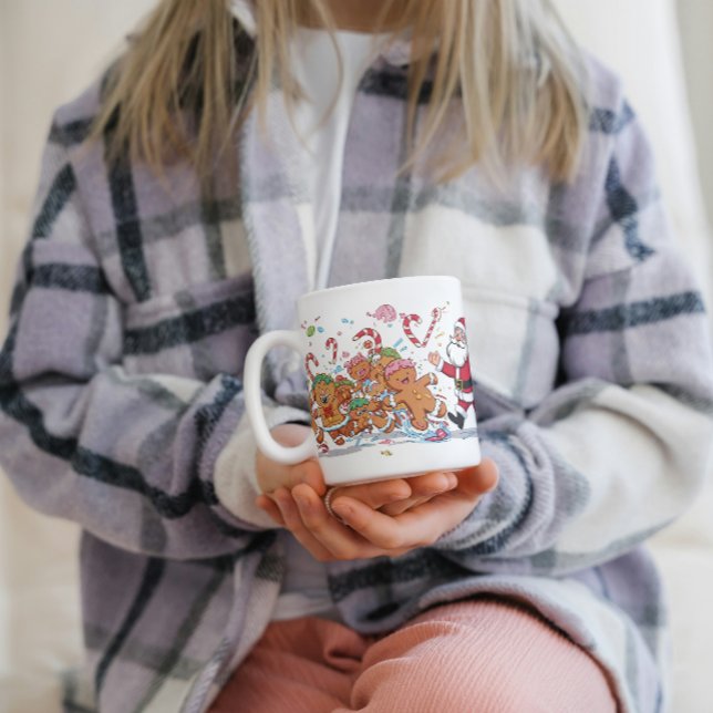 anta and Gingerbread Dance Christmas Mug (Creator Uploaded)