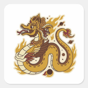 Antaboga Square Sticker