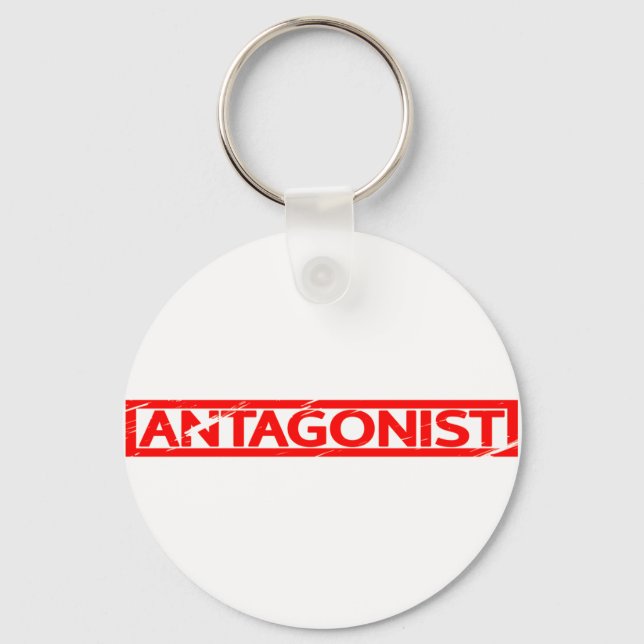 Antagonist Stamp Key Ring (Front)