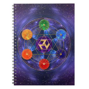 Antahkarana in Sacred Geometry Ornament - Nebula Notebook