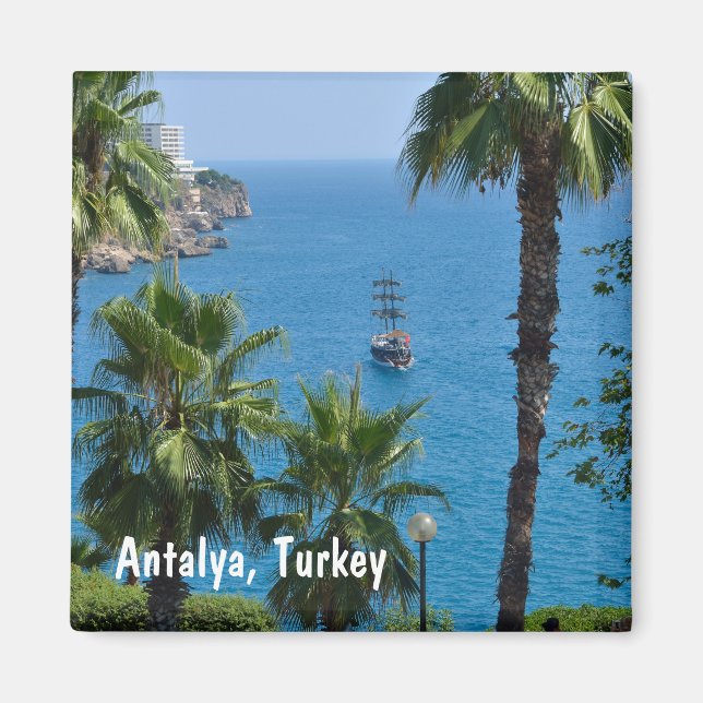 Antalya, Turkey Magnet (Front)