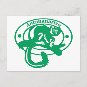 Antananarivo Stamp Postcard