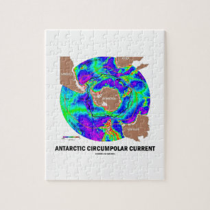 Antarctic Circumpolar Current (Ocean Current Map) Jigsaw Puzzle