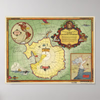 Antarctic expedition map