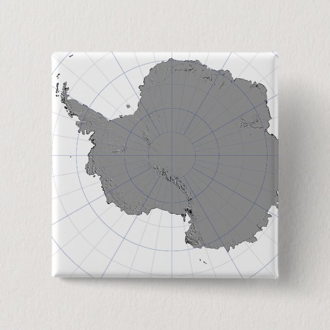 Antarctica 15 Cm Square Badge (Front)