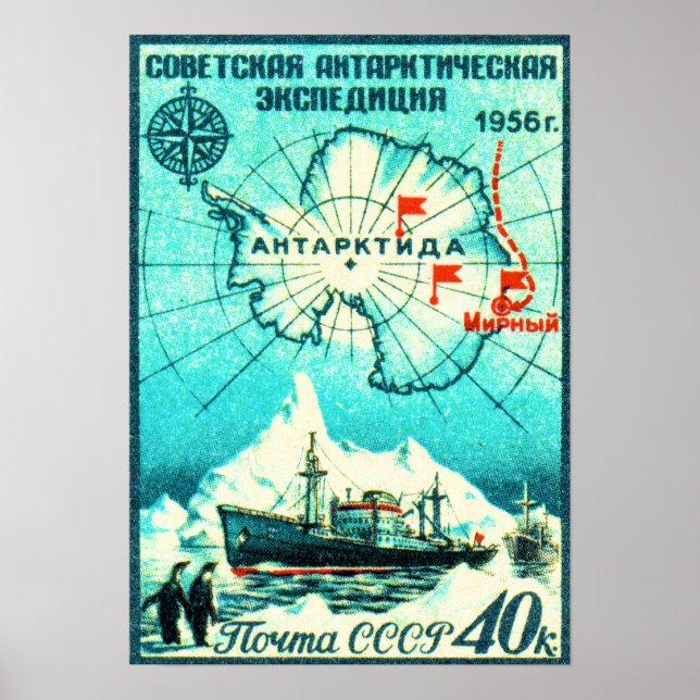 Antarctica 1956 poster (Front)