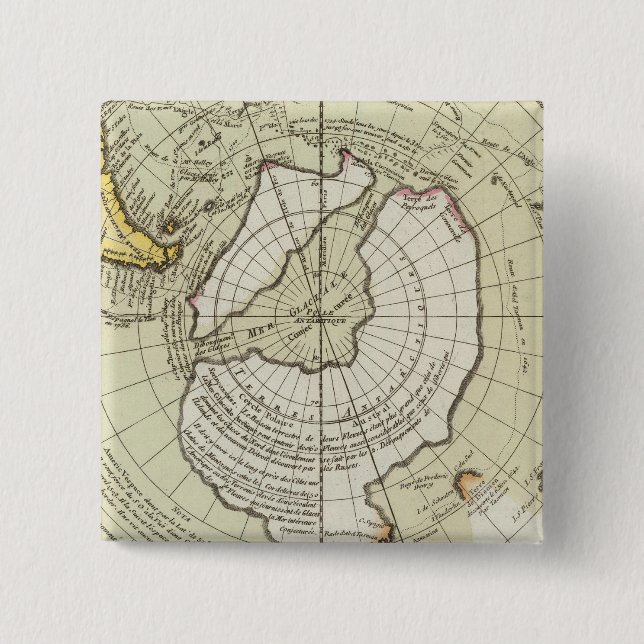 Antarctica 4 15 cm square badge (Front)
