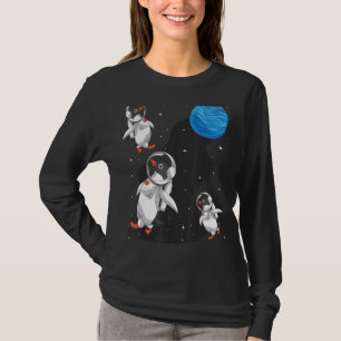 Antarctica Animal Space Travel Astronomy Penguin A T-Shirt