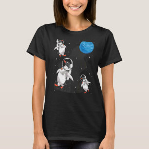 Antarctica Animal Space Travel Astronomy Penguin A T-Shirt