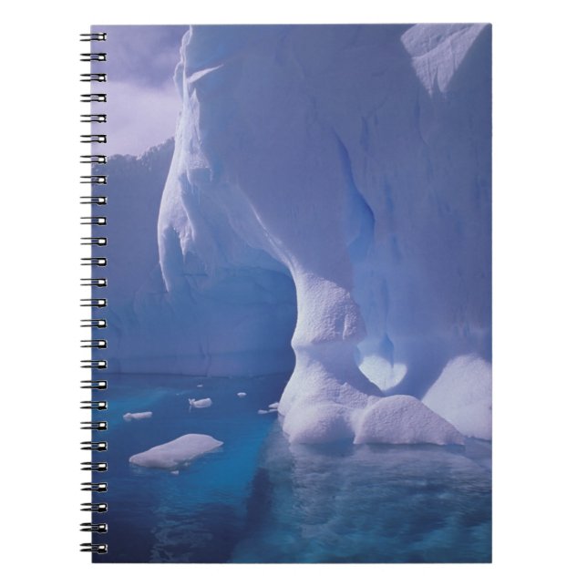 Antarctica. Antarctic icescapes 3 Spiral Notebook (Front)