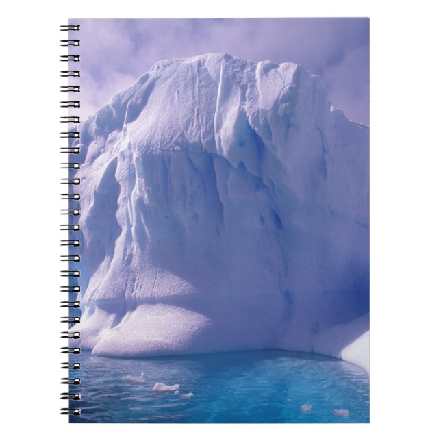 Antarctica. Antarctic icescapes Spiral Notebook (Front)