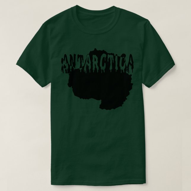 antarctica continent T-Shirt (Design Front)