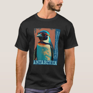 Antarctica Cute Cool Penguin Antarctic Research So T-Shirt