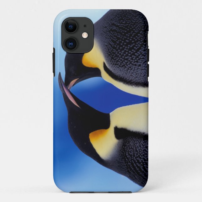 Antarctica, Emperor Penguins Case-Mate iPhone Case (Back)