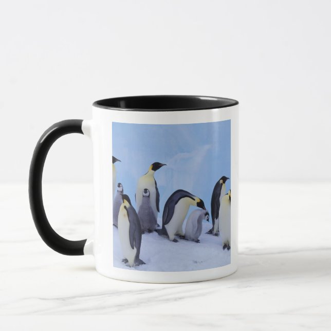 Antarctica, Emporer Penguins Mug (Left)