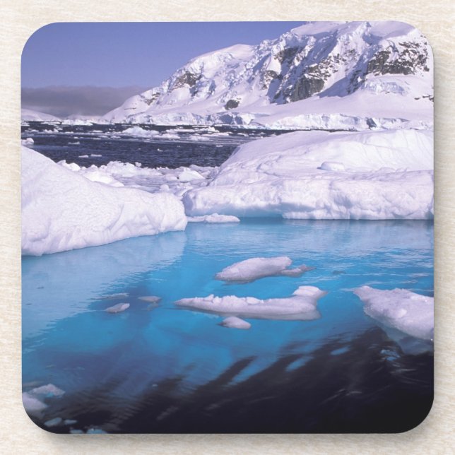 Antarctica. Expedition through icescapes 2 Coaster (Front)