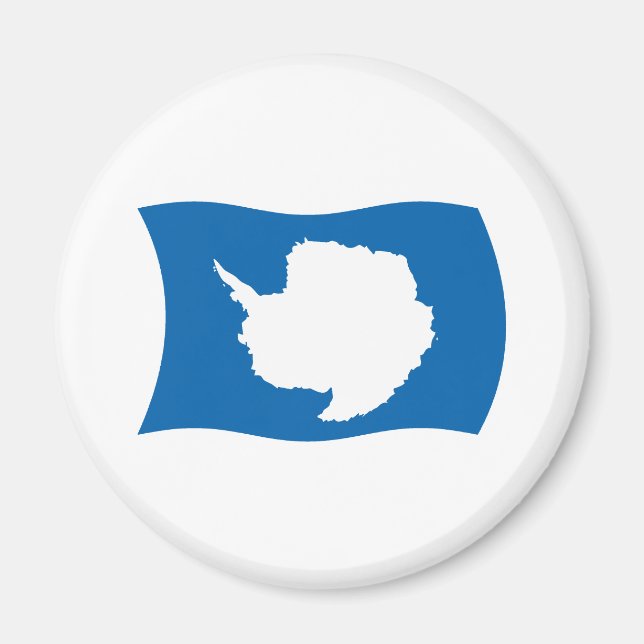 Antarctica Flag Magnet (Front)