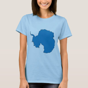 Antarctica flag map T-Shirt