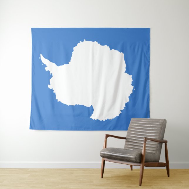 Antarctica Flag Tapestry (In Situ (Horizontal))