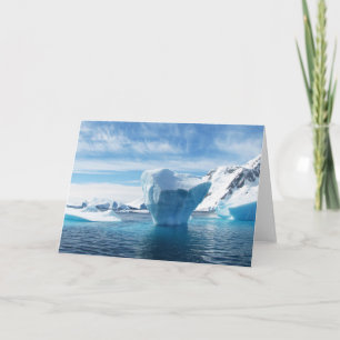 Antarctica Icebergs Thank You Card