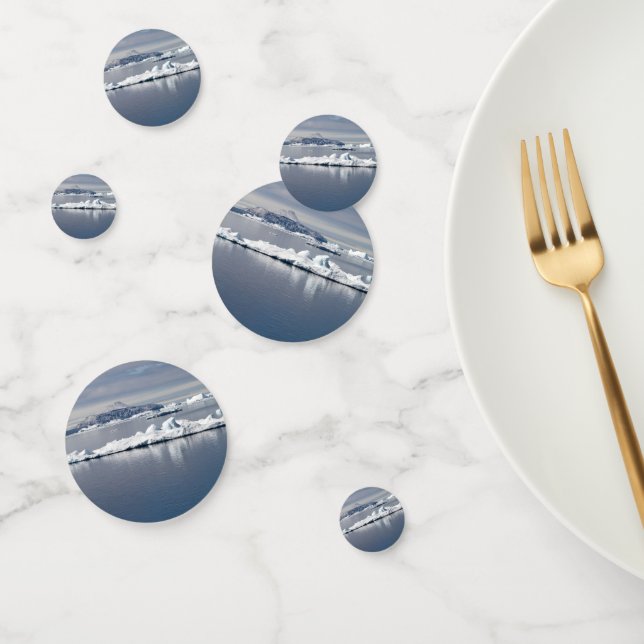 Antarctica landscape confetti (Group)