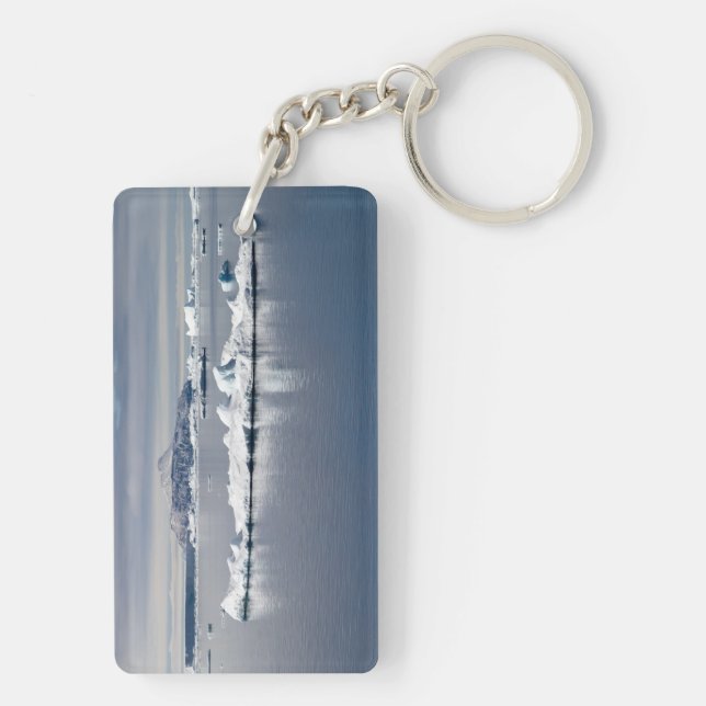 Antarctica landscape key ring (Back)