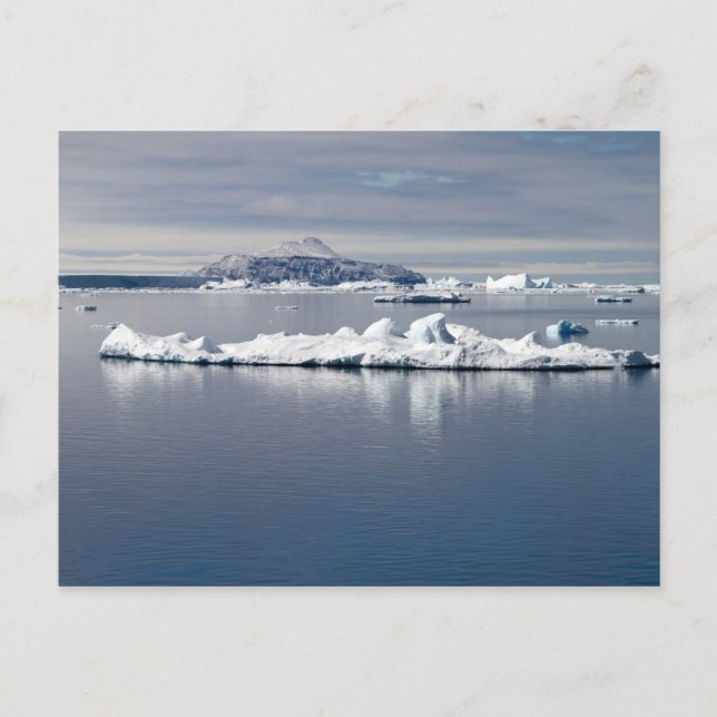 Antarctica landscape postcard (Front)