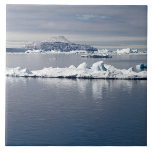 Antarctica landscape tile