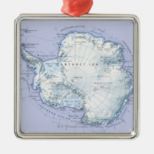 Antarctica Metal Tree Decoration