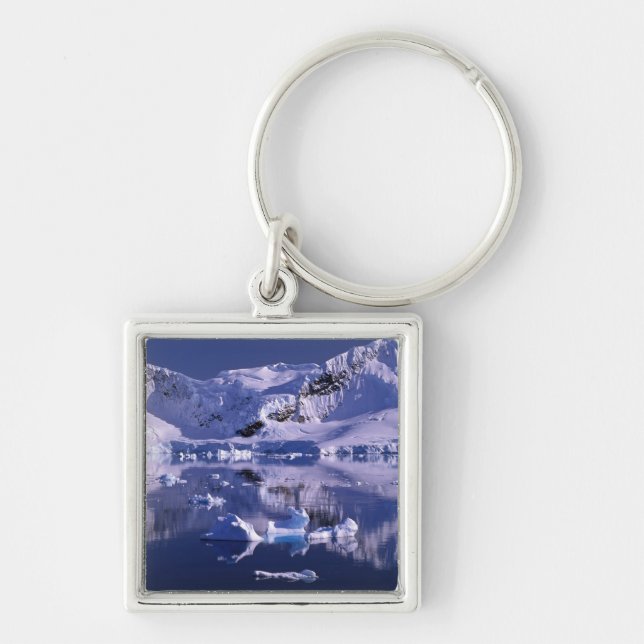 Antarctica, Paradise Bay Key Ring (Front)