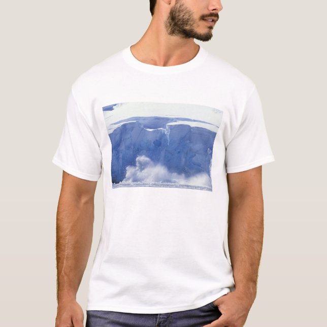 Antarctica, Paradise Bay, Massive wave forms T-Shirt (Front)