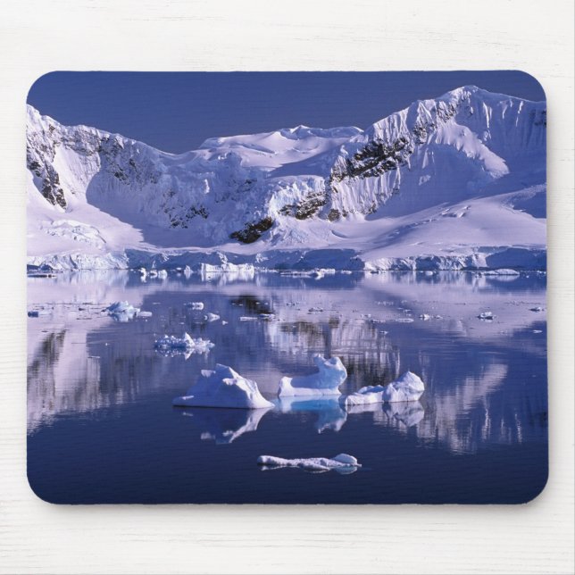 Antarctica, Paradise Bay Mouse Pad (Front)