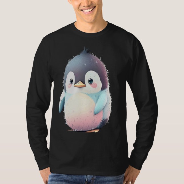 Antarctica Penguin Fans Cute Penguin Animal T-Shirt (Front)