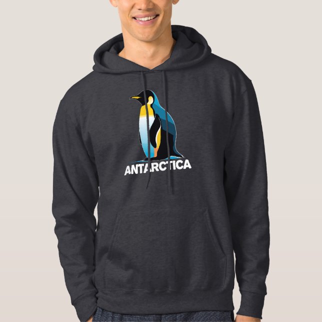 Antarctica Penguin Hoodie (Front)