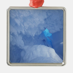Antarctica, Ross Island, Cape Evans, Snow cave Metal Tree Decoration